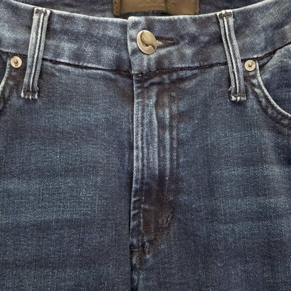 Joe's Jeans Women's Sz 30 The Icon Mid Rise Bootcut Marlana Dark Blue Wash Denim - Picture 3 of 16